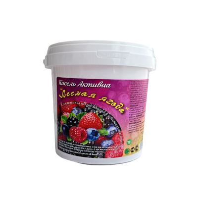 Кисель Активиа "Лесная ягода" для улучшения обмена веществ и повышения аппетита